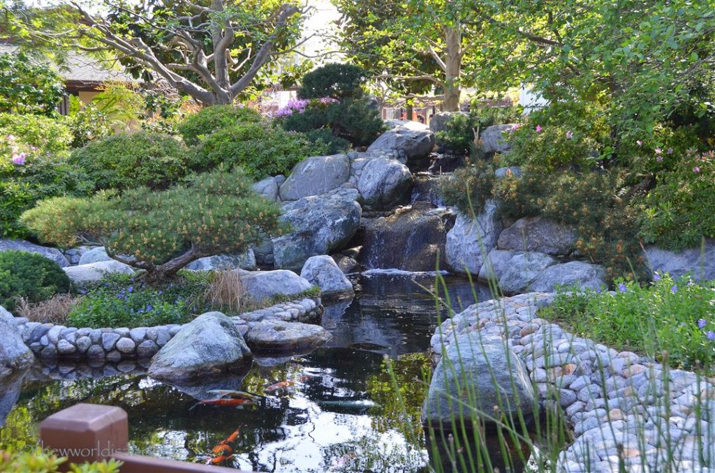 Japanese Friendship Garden fountain