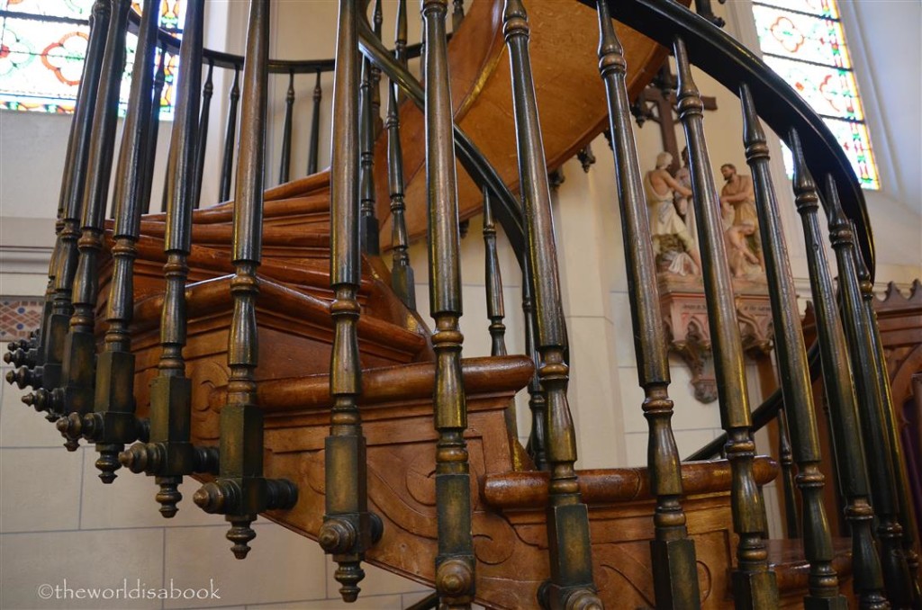 Loretto Chapel stairs