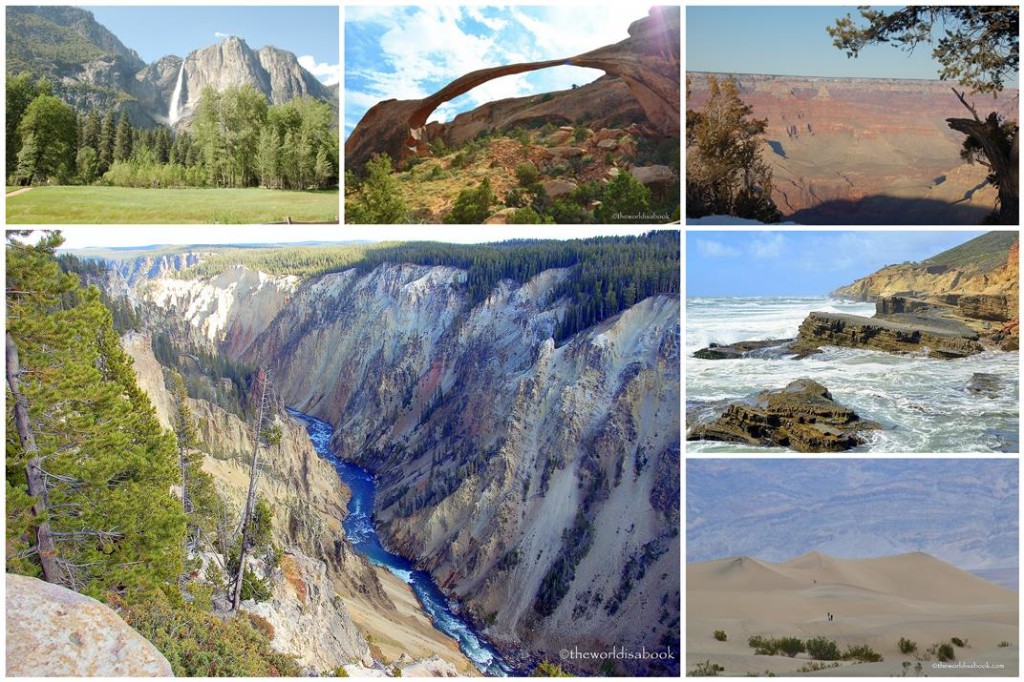 national park Week collage