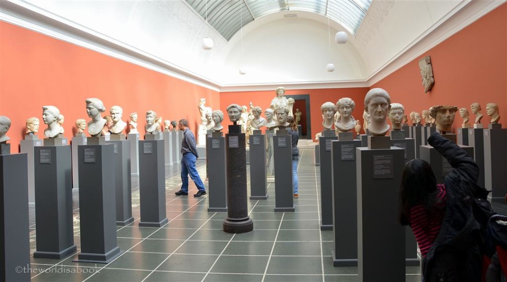 Glyptotek busts heads