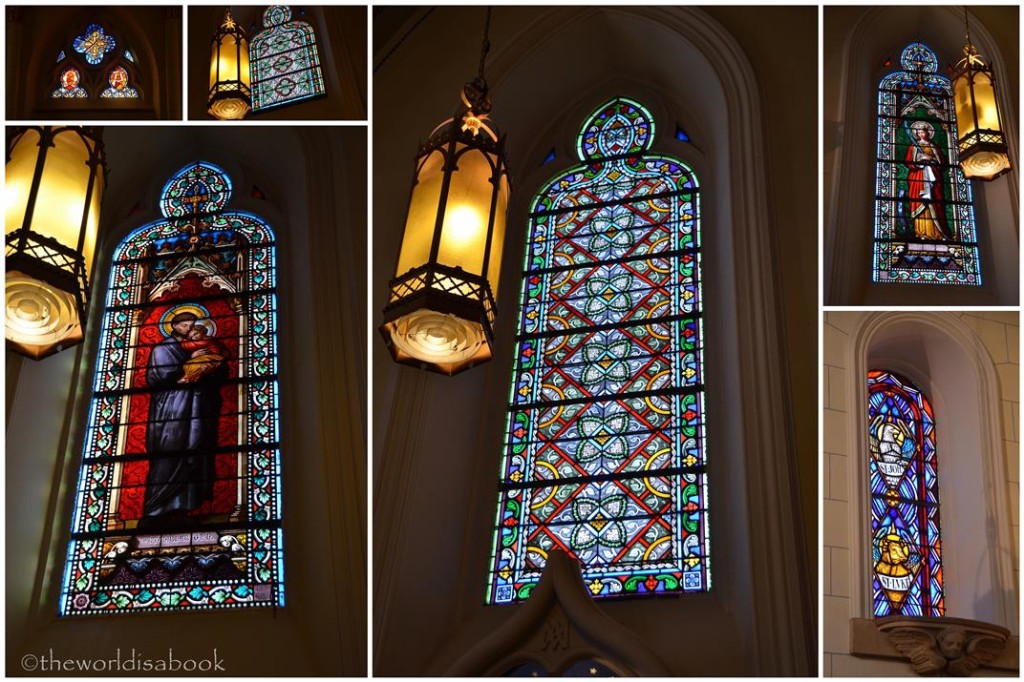 Loretto chapel windows