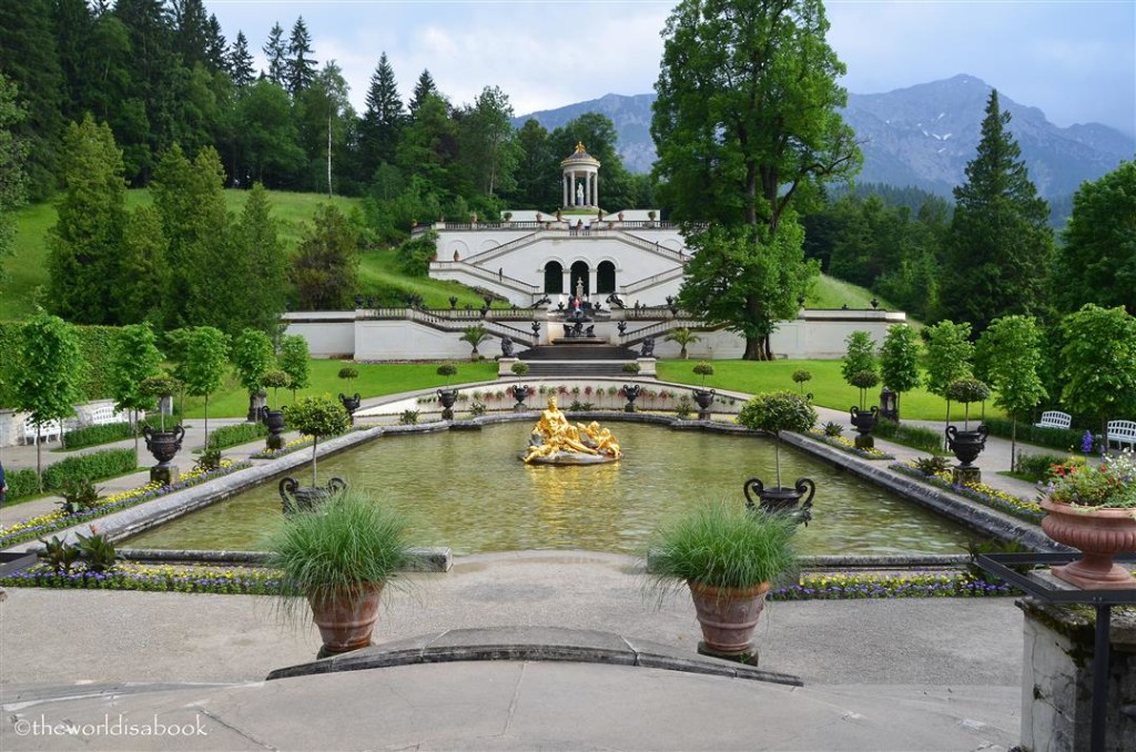 Linderhoff palace gardens