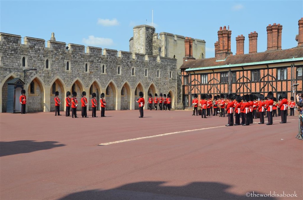 Windsor castle guards