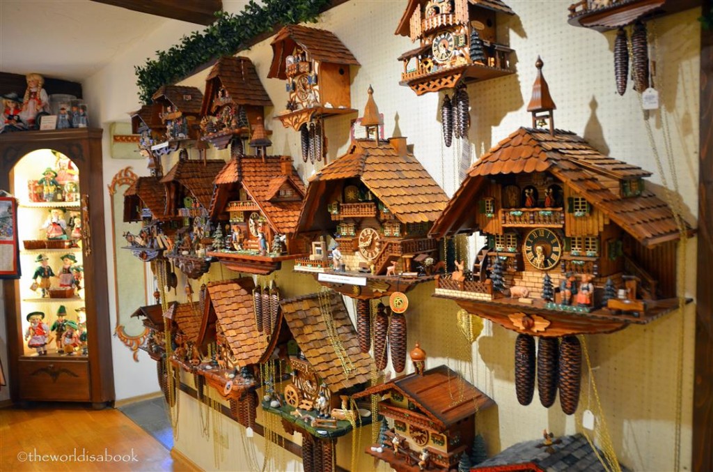 Oberammergau cuckoo clocks