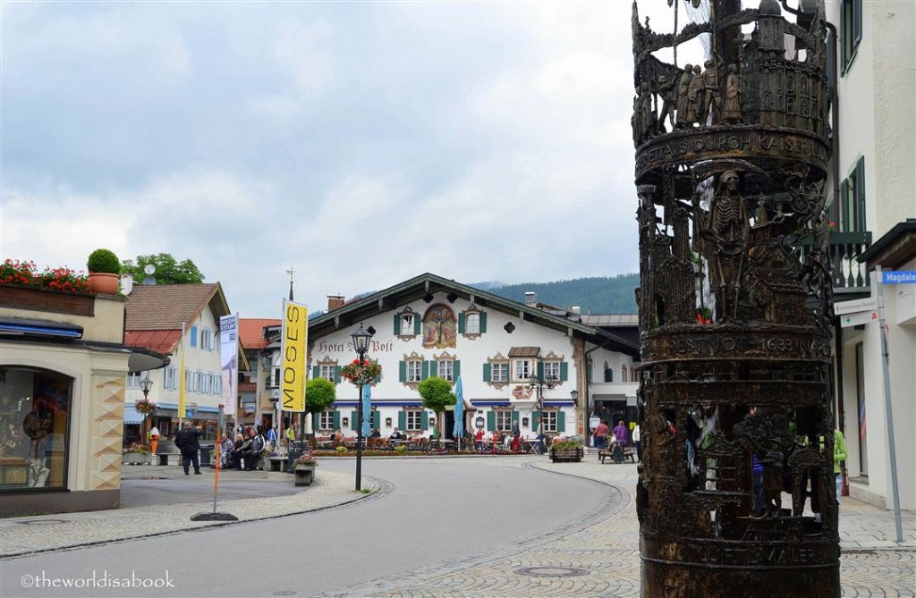 Oberammergau fountain