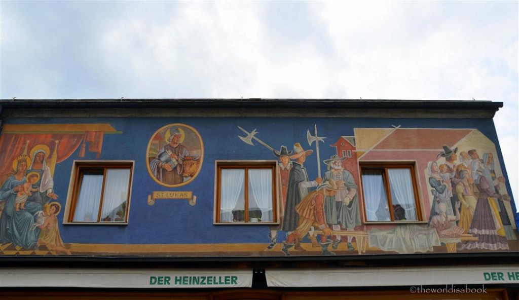 Oberammergau frescoes luftl