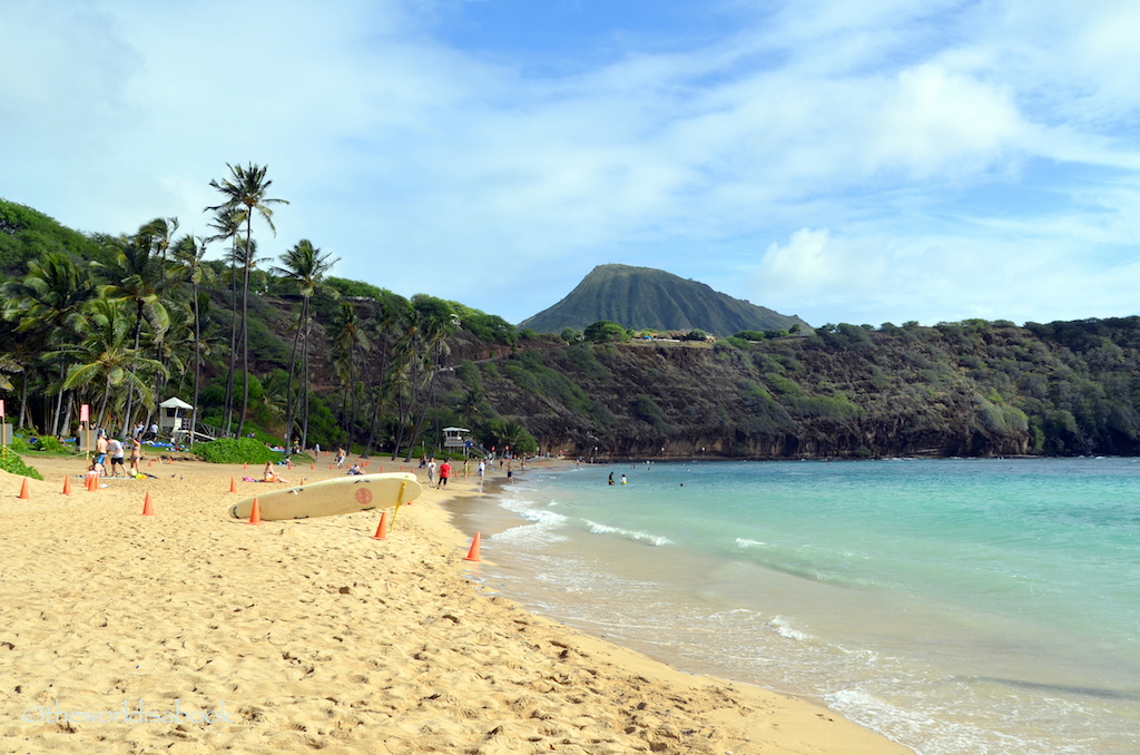 Hanauma Bay beach