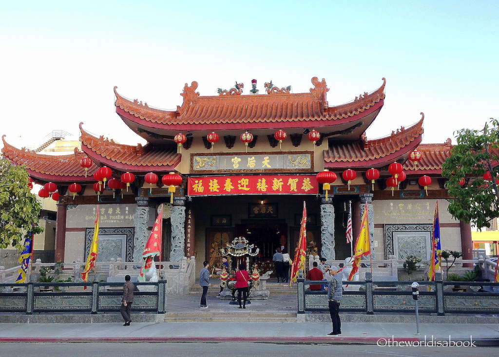 Chinatown LA temple