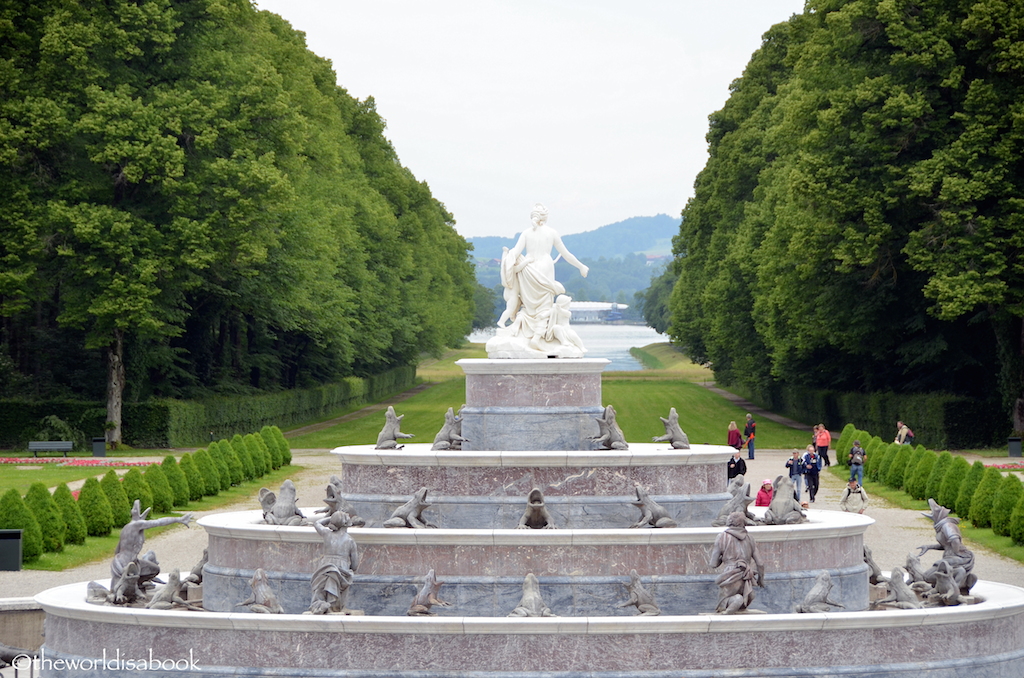 Herrenchiemsee Latona fountain