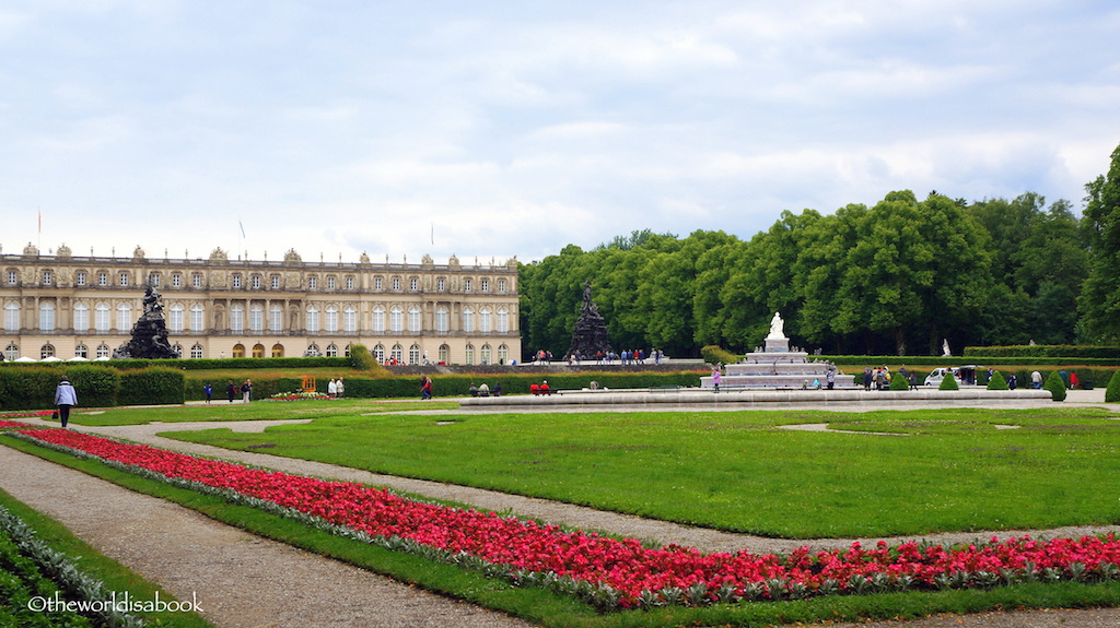 Herrenchiemsee palace gardens