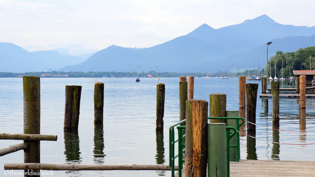 Lake Chiemsee Prien dock