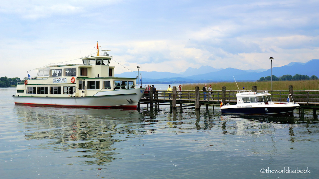 Lake Chiemsee boats