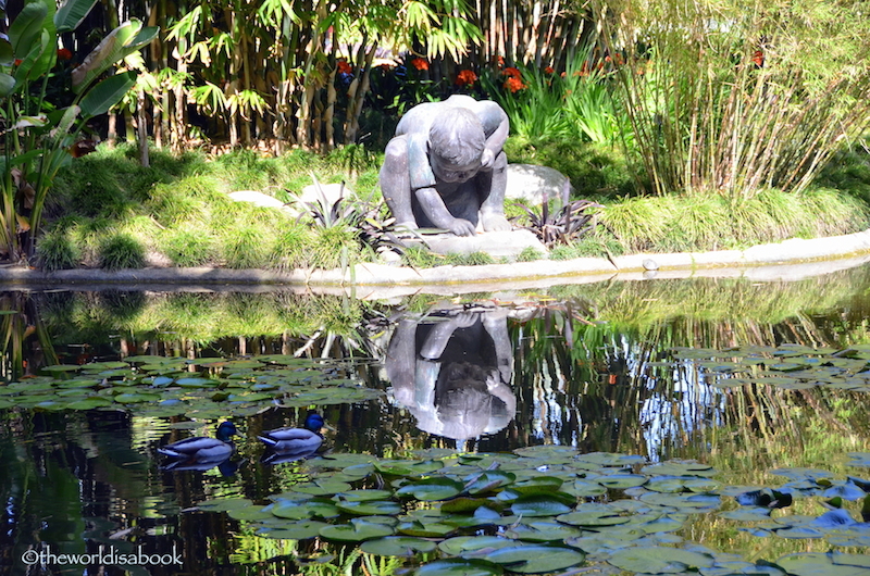 Huntington garden statue