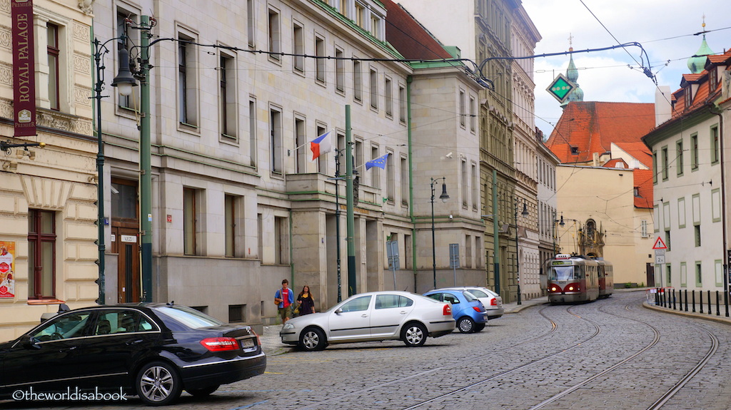 Prague Mala Strana Letenska street