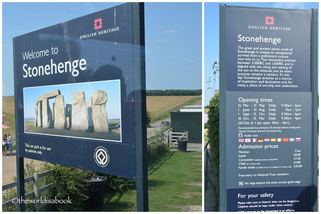 Stonehenge sign