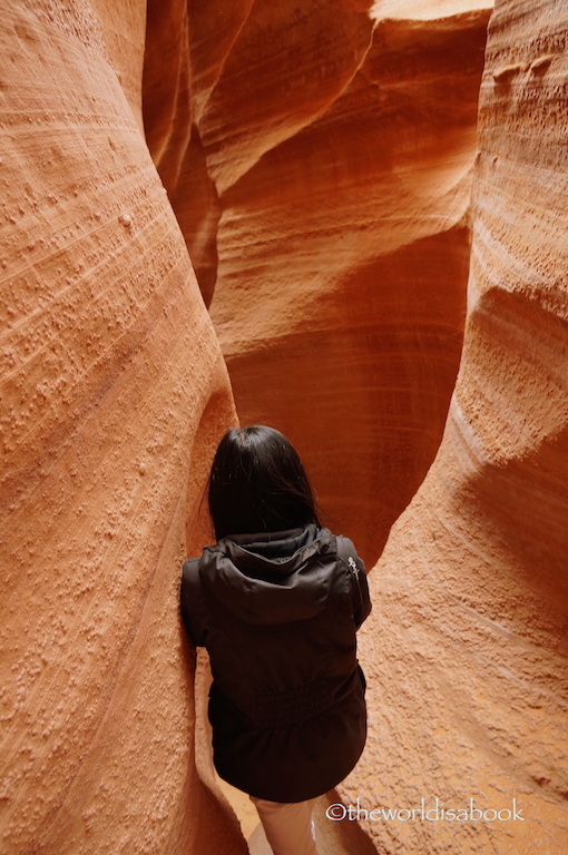 Lower Antelope Canyon narrow passage