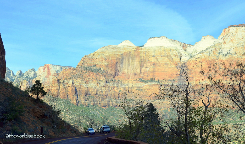 Zion National Park tunnel view