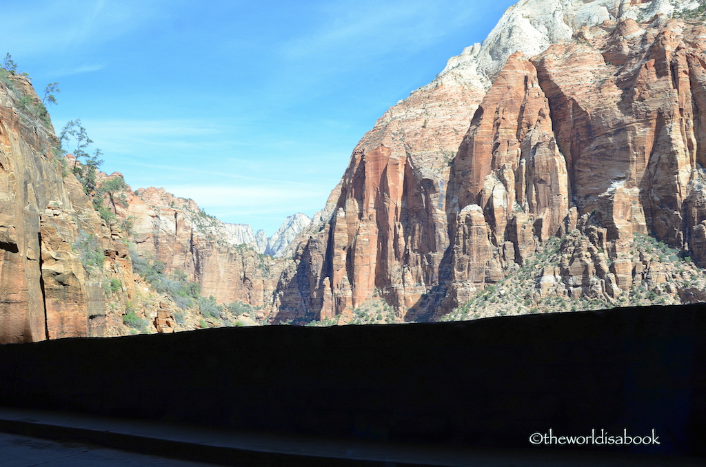 Zion National Park tunnel window