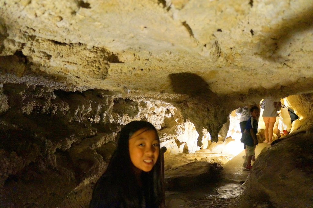 Boyden Cavern with kids