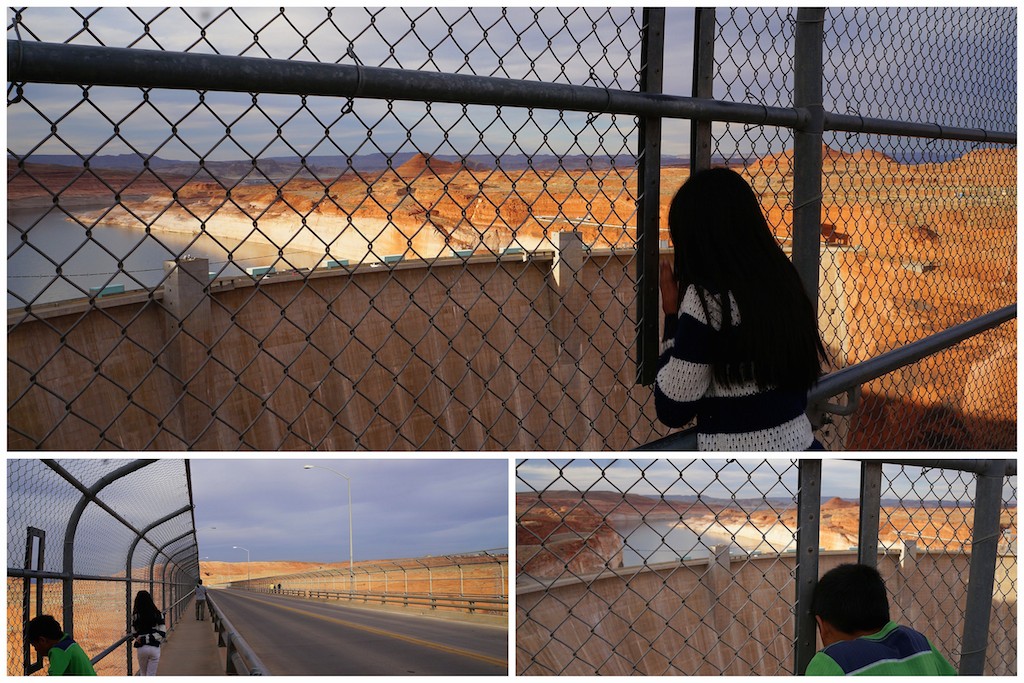 Glen Canyon River Dam fence