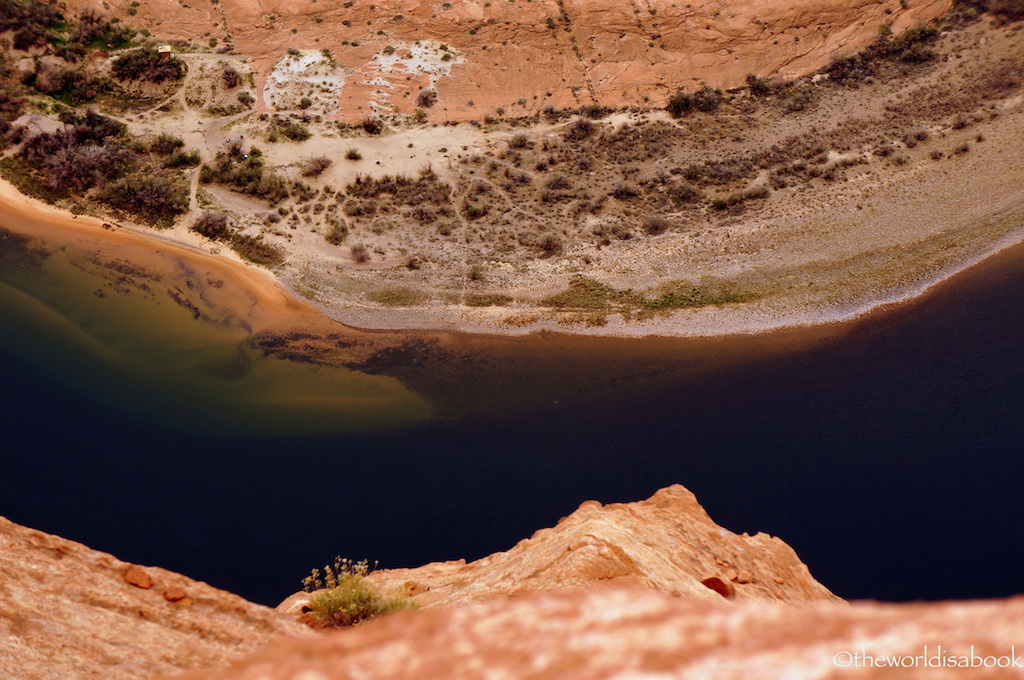 Horseshoe Bend cliff