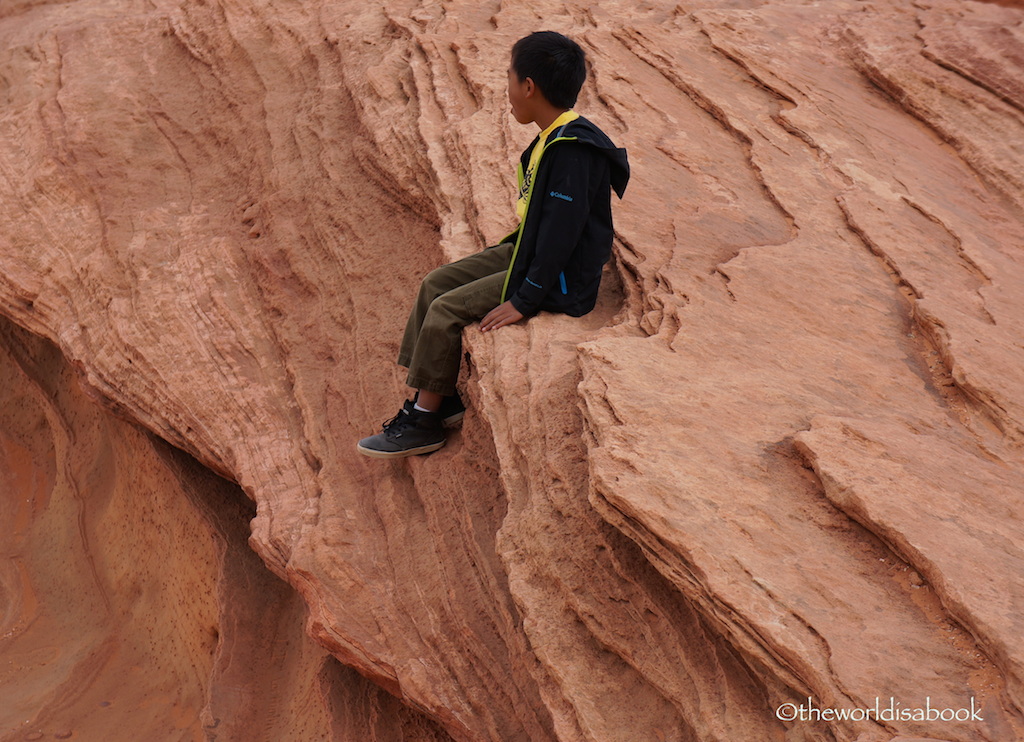 Horseshoe Bend with children