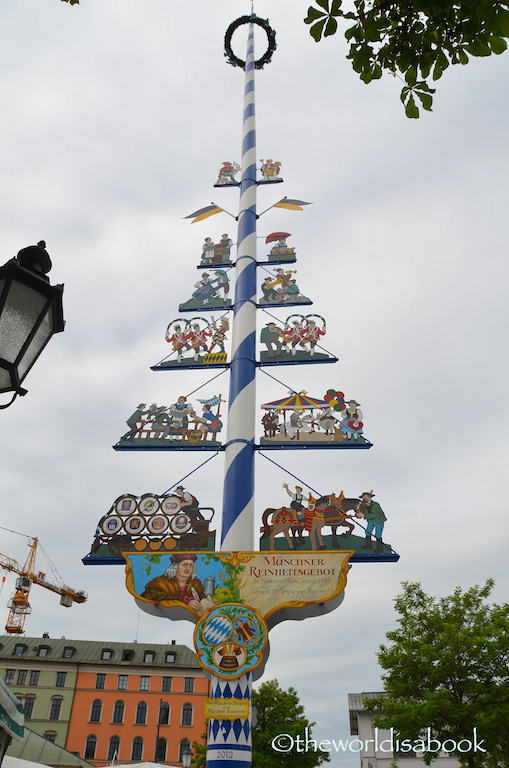 Maypole Viktualienmarkt