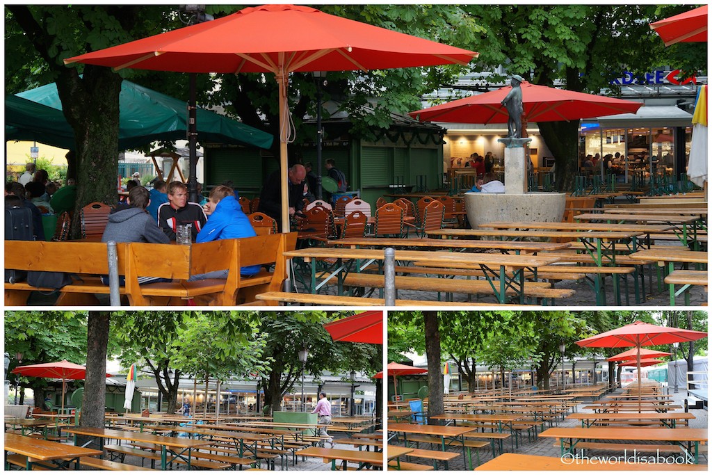 Viktualienmarkt Beer garden