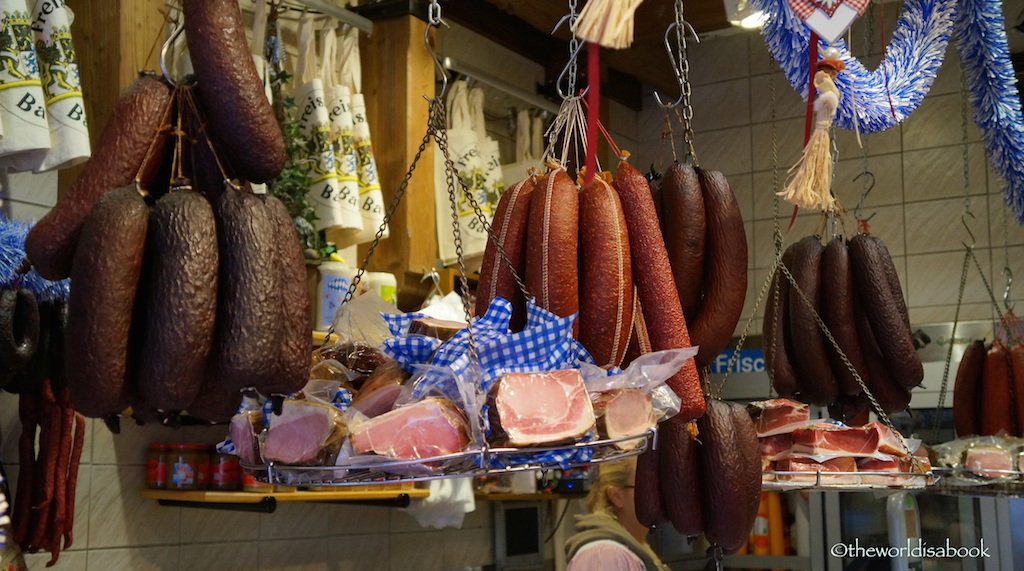 Viktualienmarkt sausages