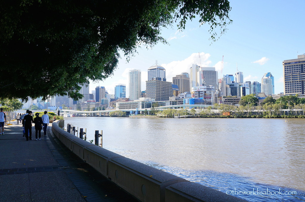 Brisbane South Bank promenade