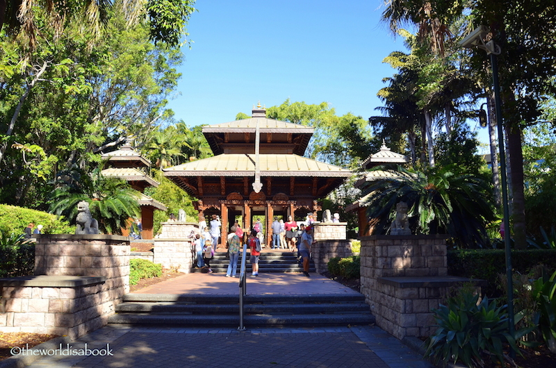 Brisbane south bank nepalese pagoda