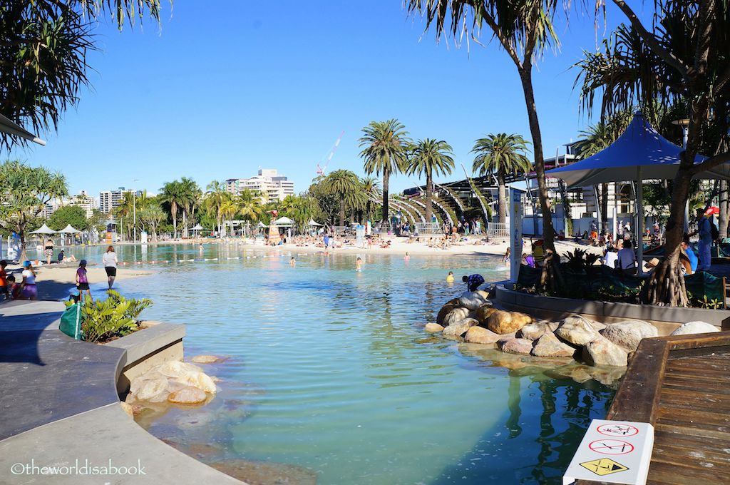 South Bank Streets Beach Brisbane