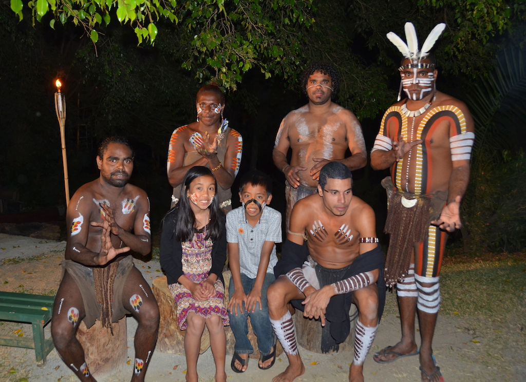 Tjapukai Aboriginal Cultural Park night