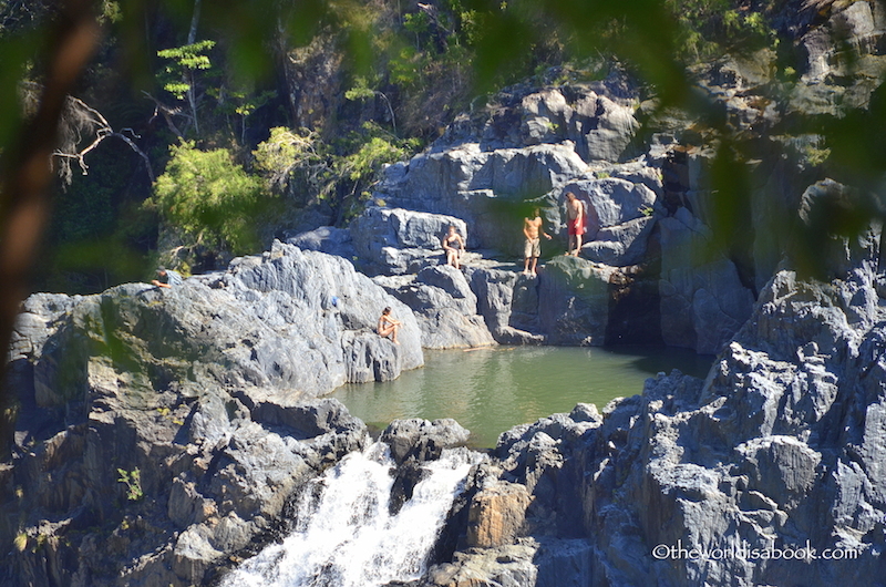 Barron Falls swim