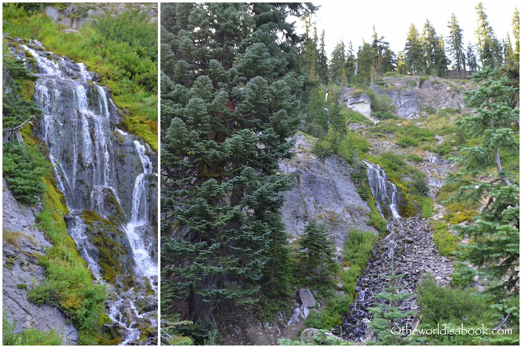 Crater Lake Vidae waterfalls