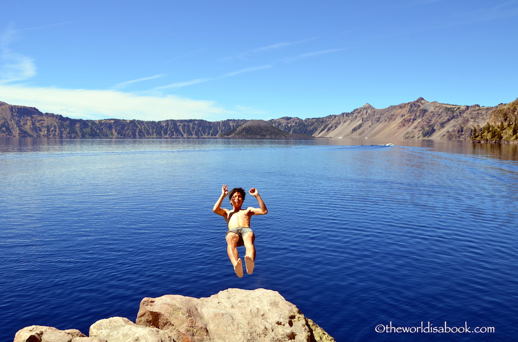 Crater Lake divers