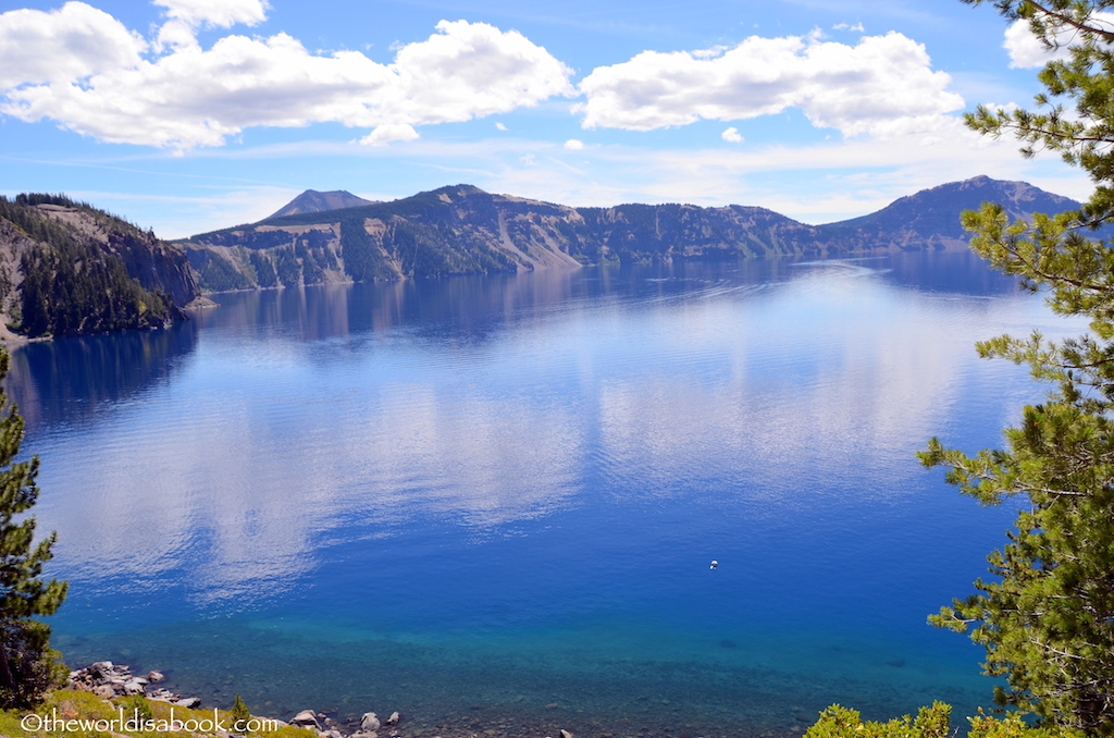 Crater Lake reflections