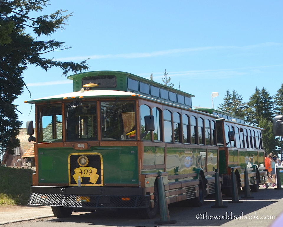 Crater Lake trolley