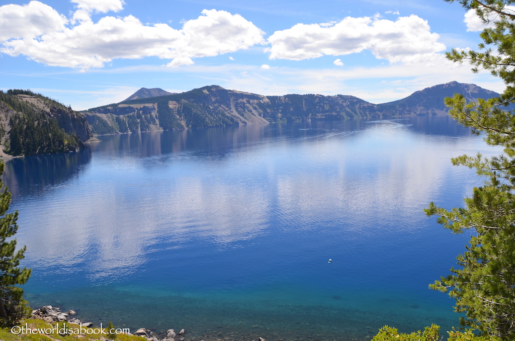 Crater lake national park view