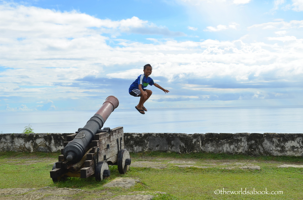 Fort Soledad cannons Guam