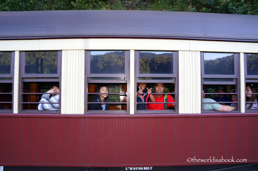 Kuranda Scenic Railway with kids
