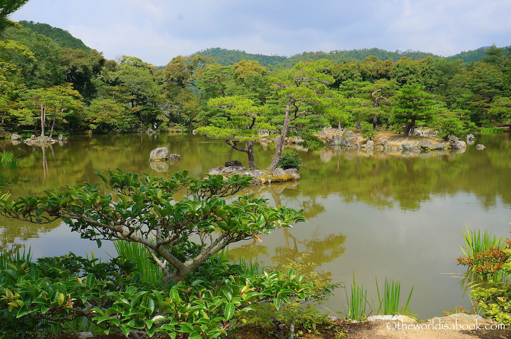 Kyoto Golden Pavilion gardens