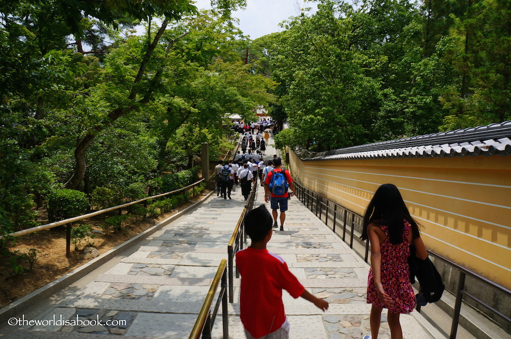 Kyoto Golden Pavilion exit