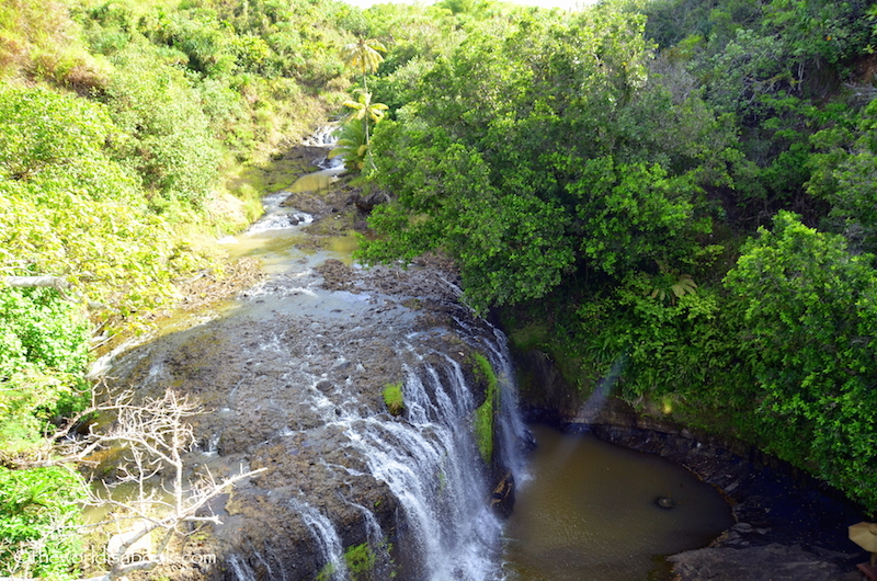 Talofofo Falls from cable car