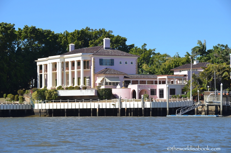 Brisbane pink mansion