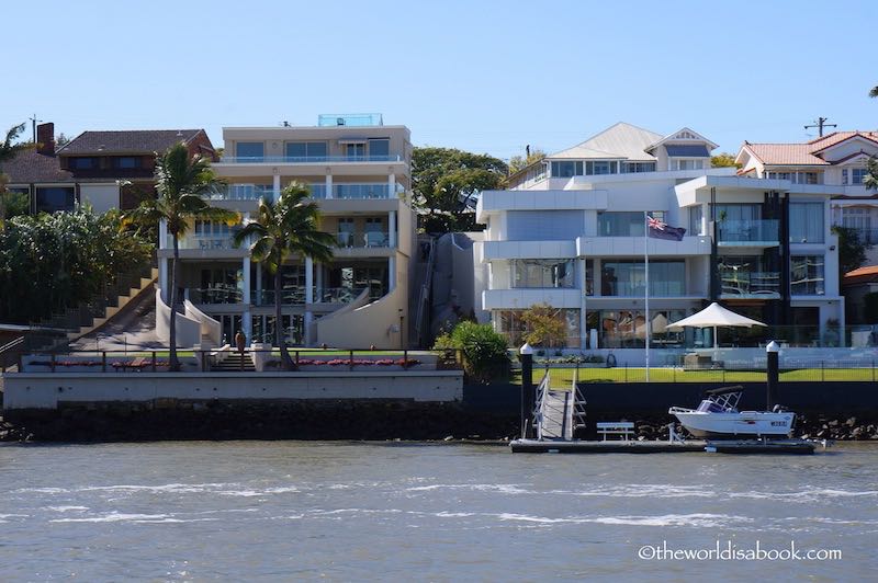 Brisbane riverfront mansions