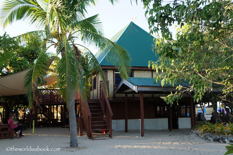 Fiji South Sea Island building