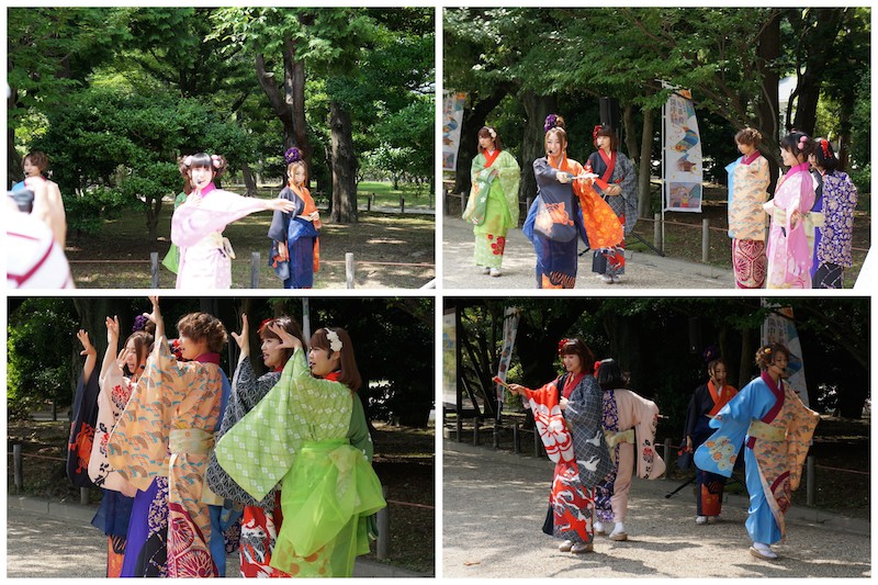 Nagoya Castle Japanese singers