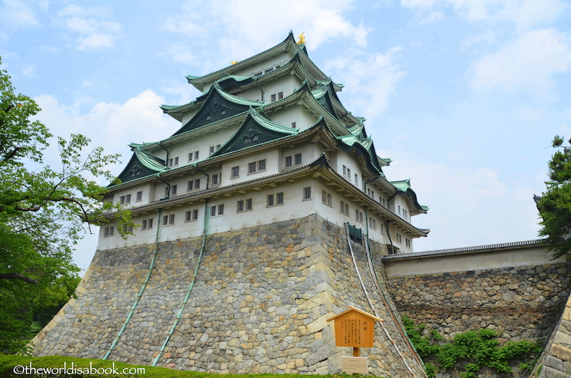 Nagoya Castle stone wall