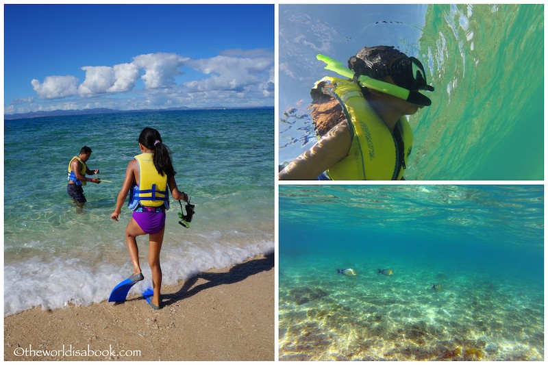 South Sea Island snorkeling Fiji